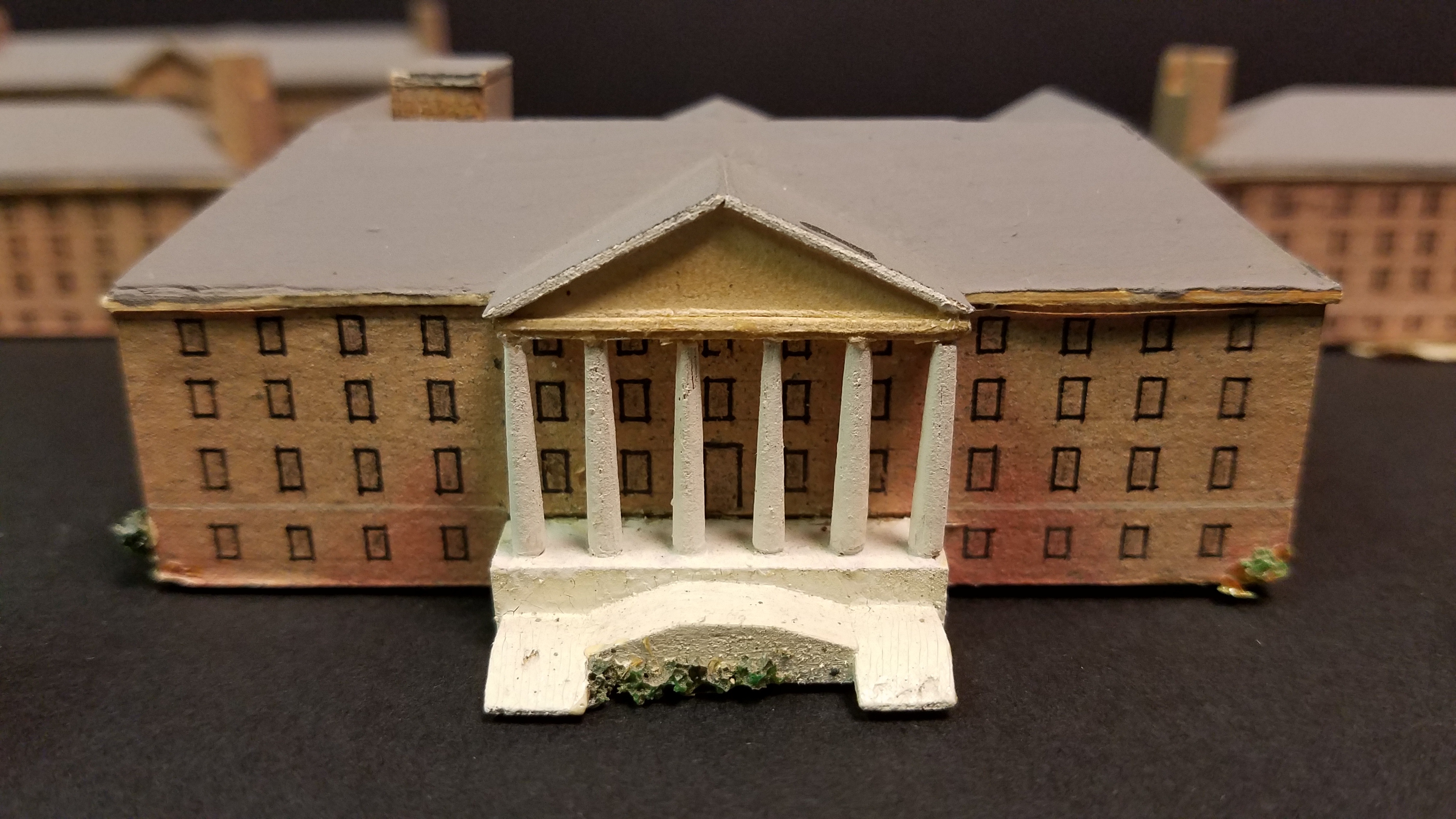 Paper model of Building 1