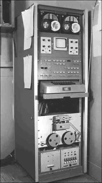 Photograph of Laboratory Instrument Computer (LINC) from its conception in the Lincoln Laboratory of the Massachusetts Institute of Technology