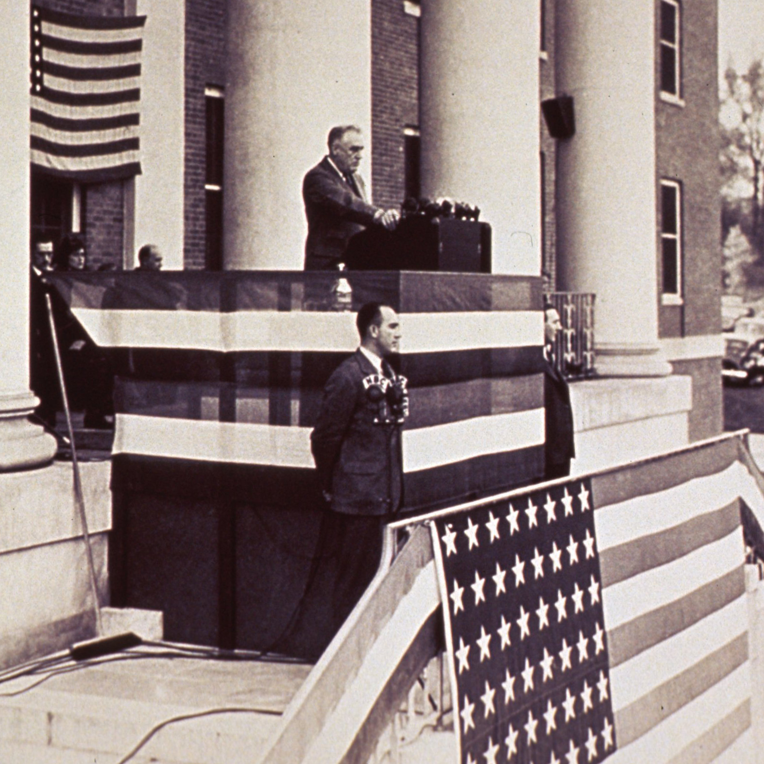 FDR speaking at the NIH
