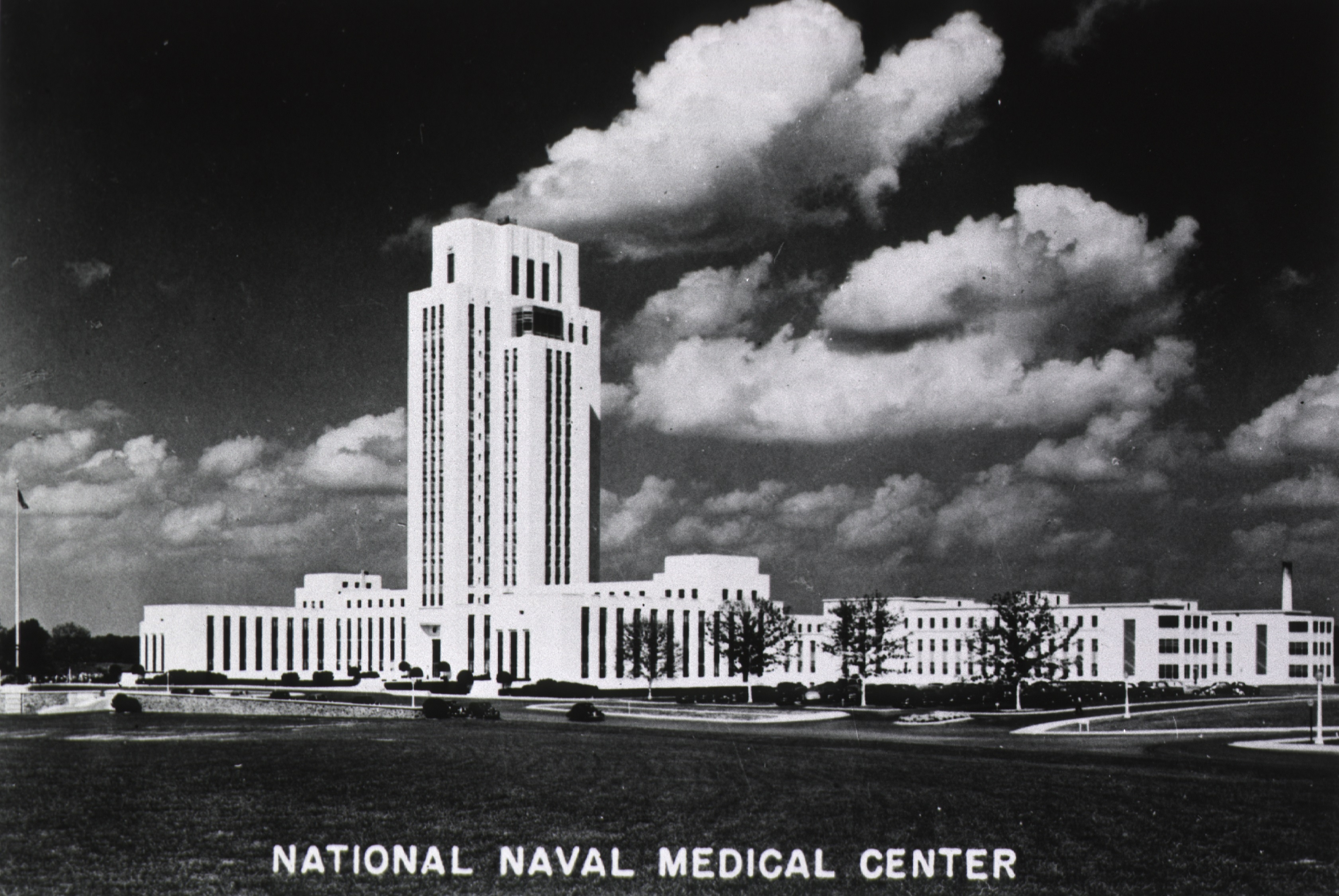 Naval Medical Hospital in the 1940s.