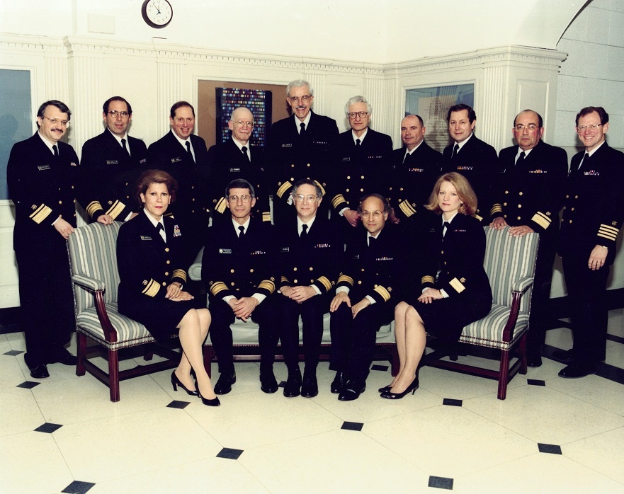 March 8, 1995 Commissioned Corps Flag Officers at NIH