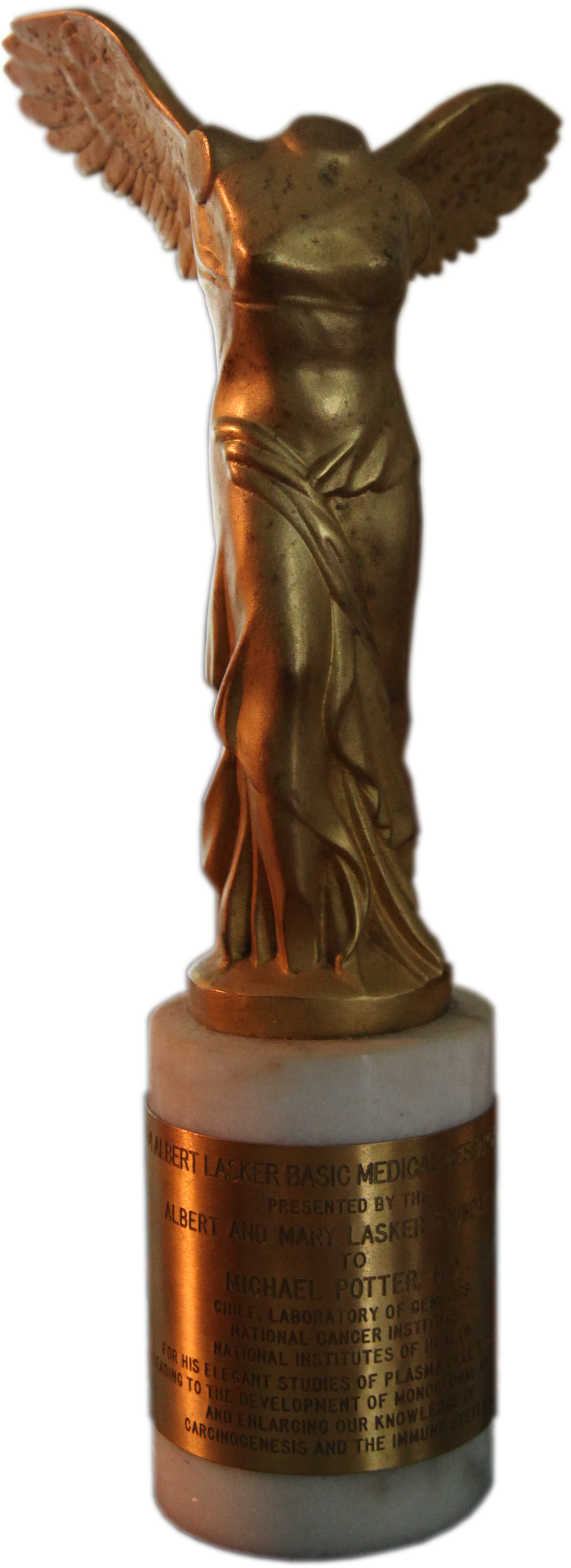 Lasker Award statuette