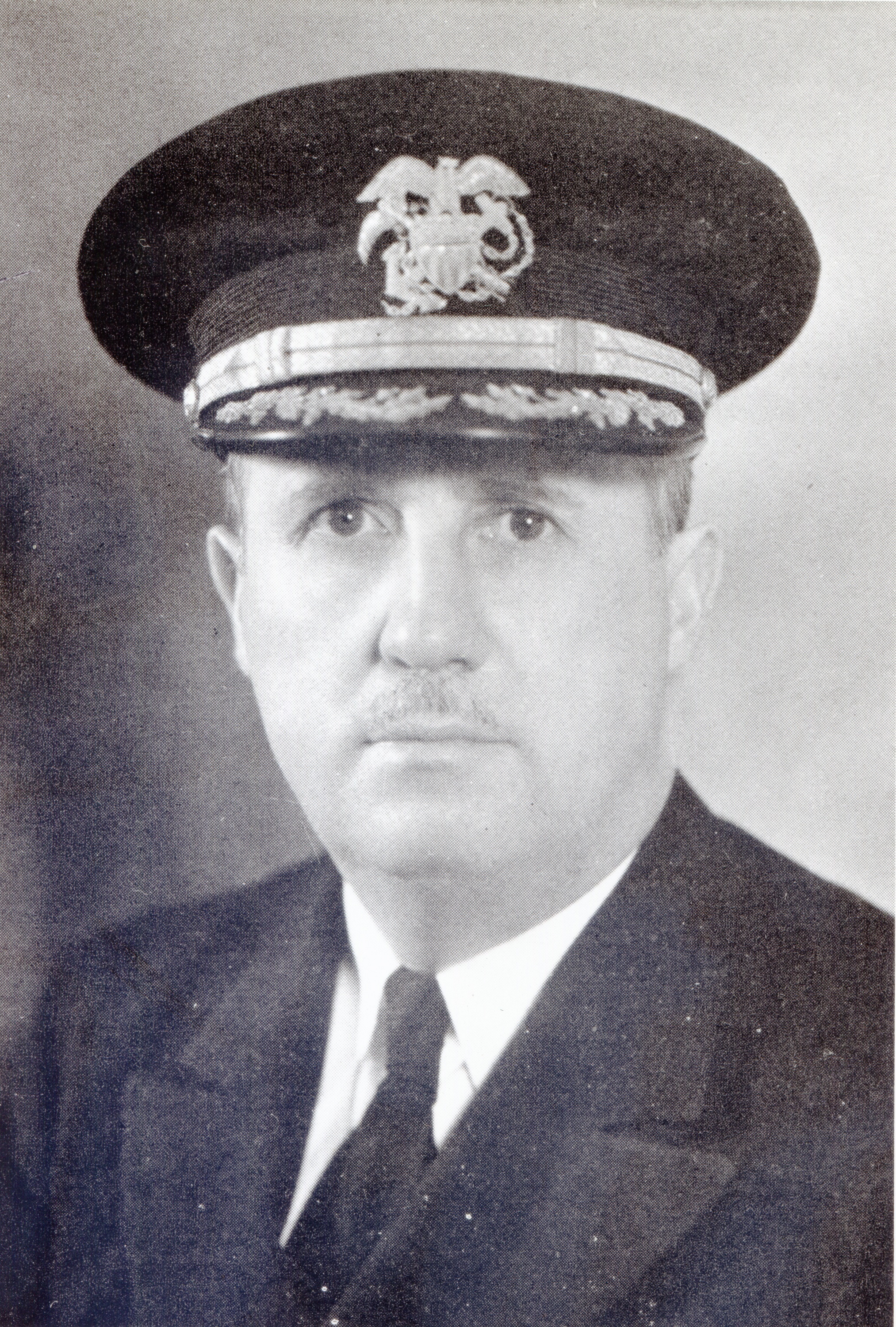 Roscoe Roy Spencer portrait in his PHS uniform