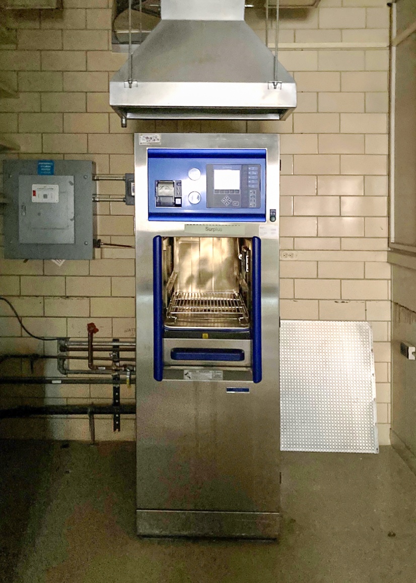 An autoclave in building 29