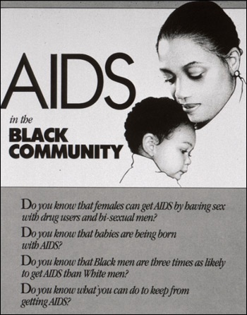 Poster featuring Black mother and young child