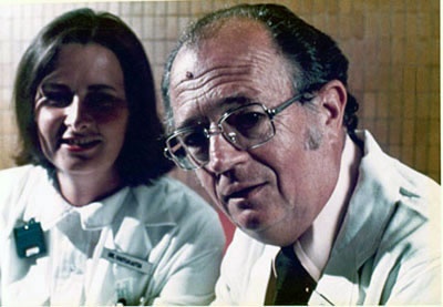 Judith Vaitukaitis and Griff Ross circa 1971