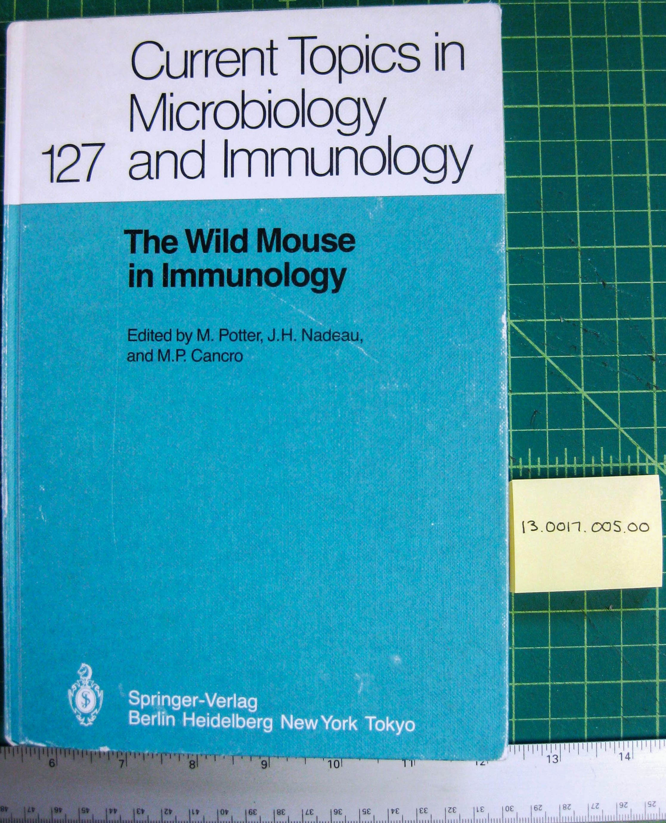Photo of The Wild Mouse in Immunology front cover