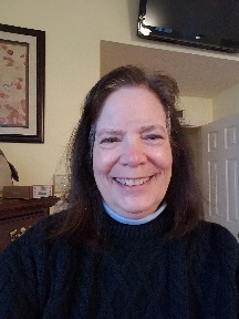 Smiling woman in sweater